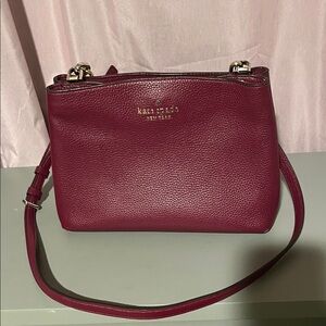 kate spade Deep Red Crossbody Bag